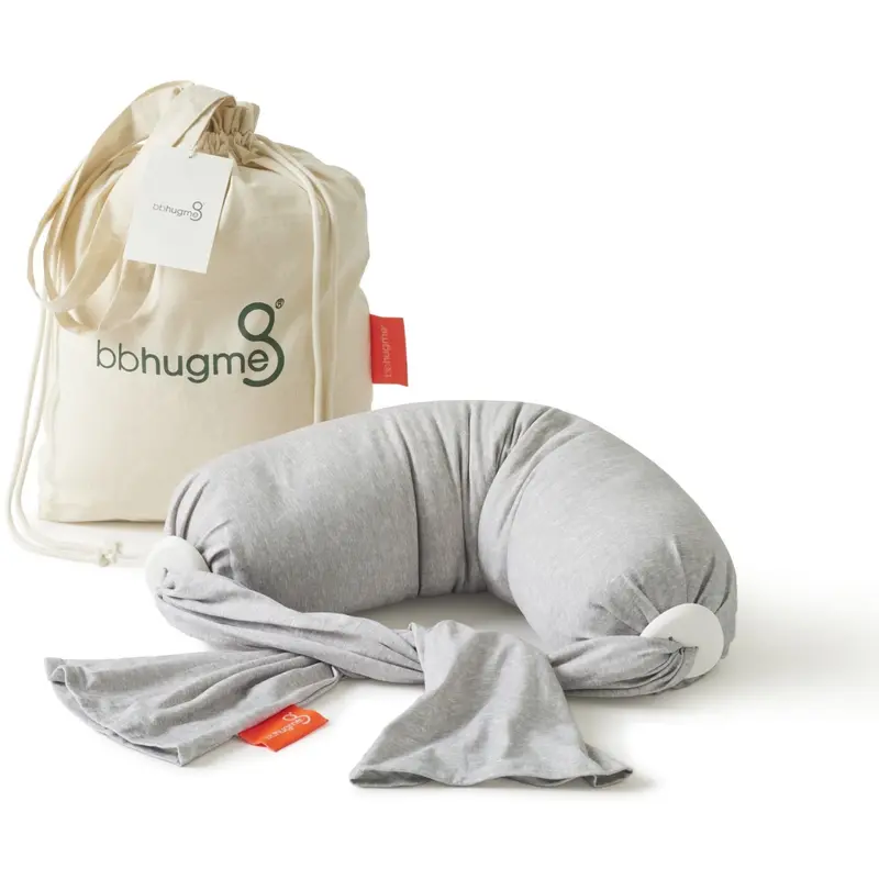 Bbhugme Grey/Melange Nursing Pillow 1