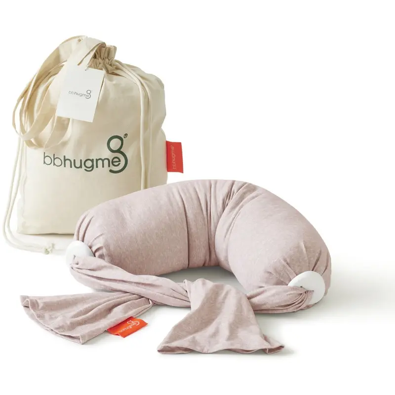 Bbhugme Pink/Melange Nursing Pillow 1