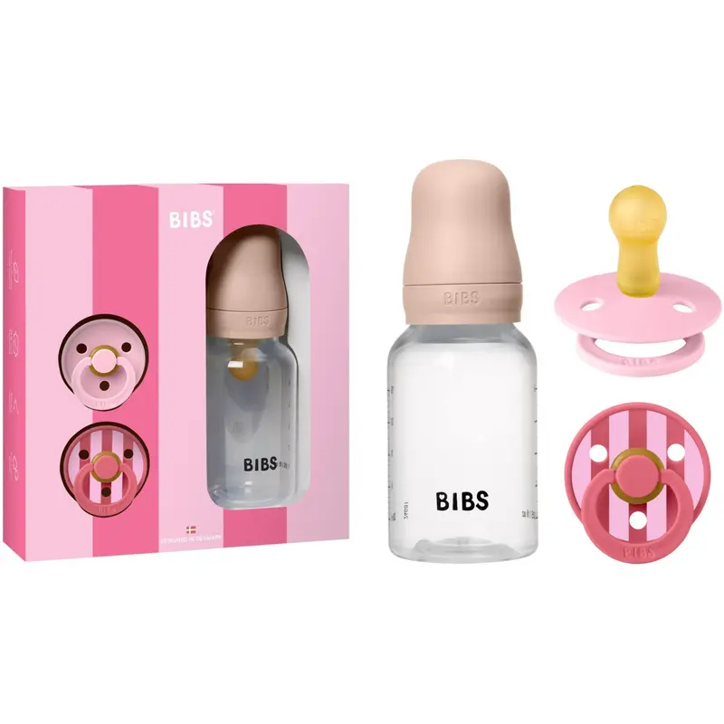 Bibs Blush Gift Set Baby Sprinkle 1
