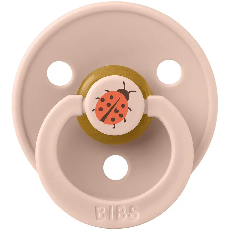 Bibs Blush Pacifier Studio Colour Ladybug Latex 1
