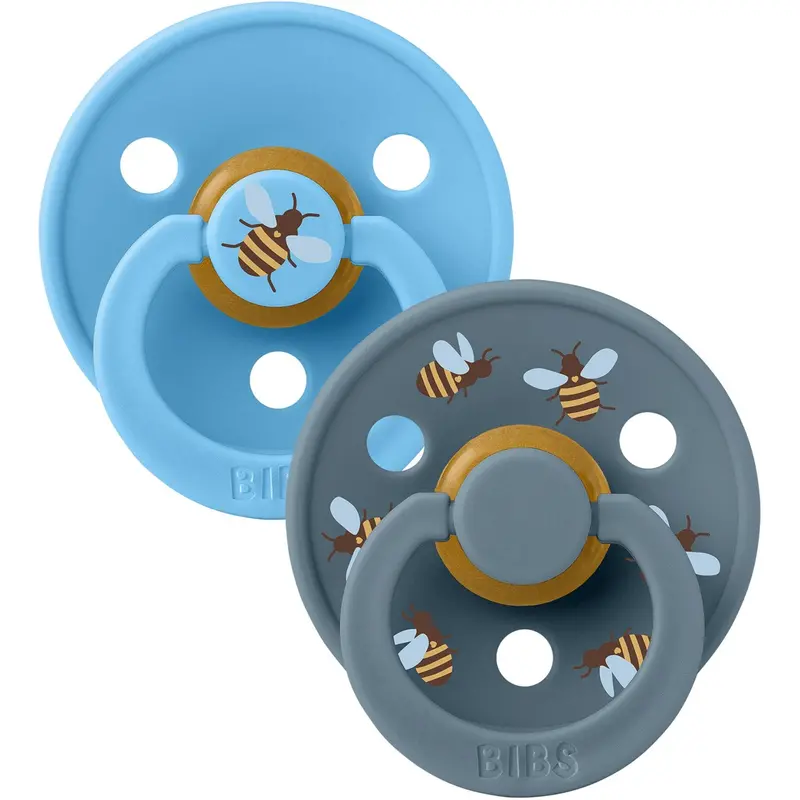 Bibs Breeze Mix Pacifier Studio Colour Bumblebee Latex 2-Pack 1