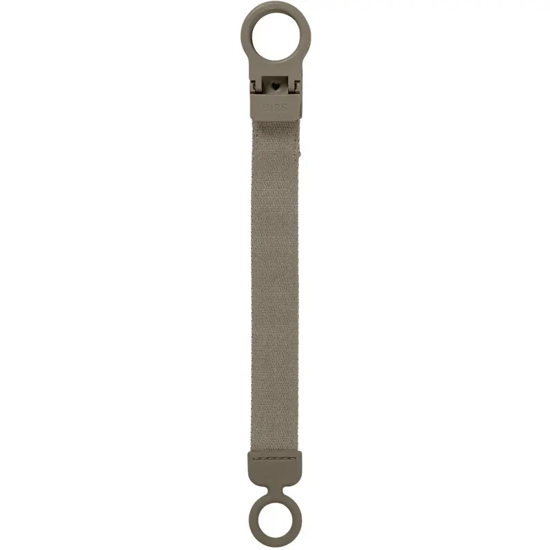 Bibs Dark Oak Pacifier Clip Loop 1