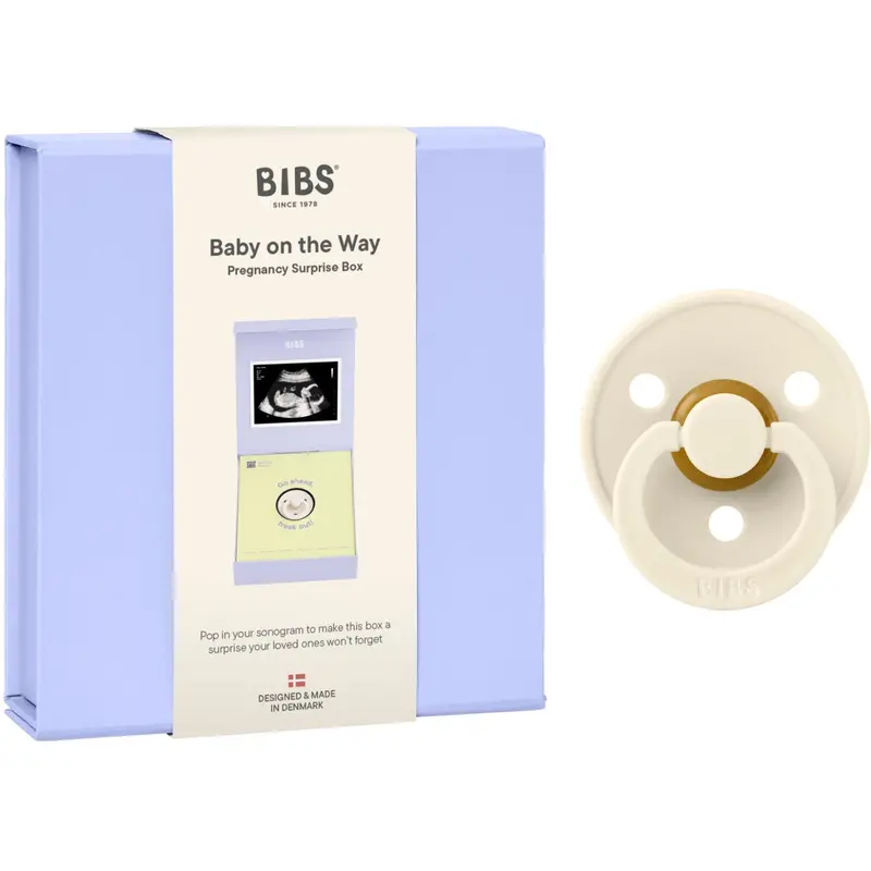 Bibs Ivory Gift Set Baby On The Way Latex 1