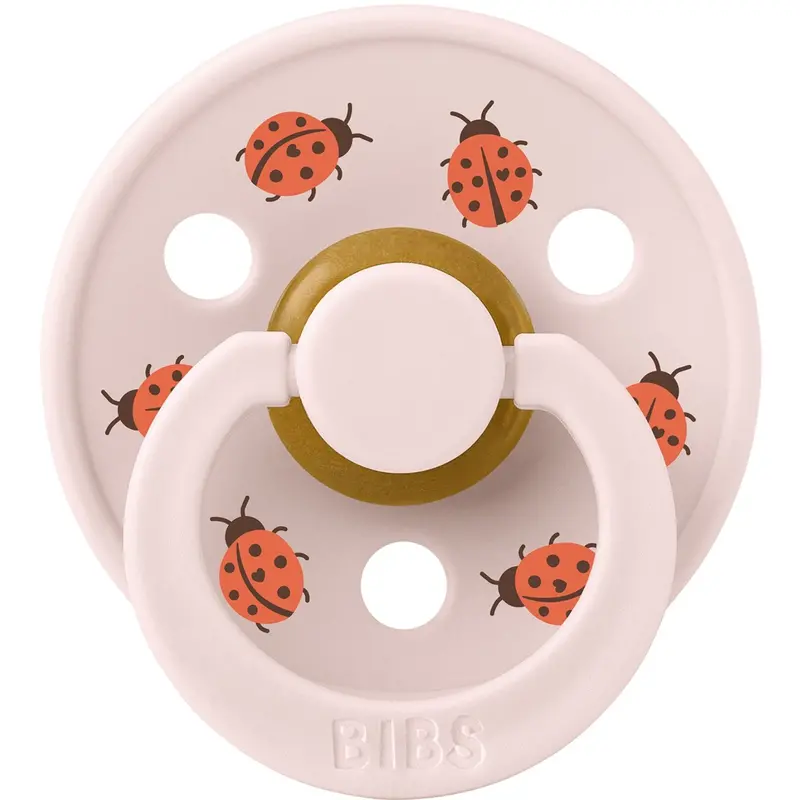 Bibs Petal Pacifier Studio Colour Ladybug Friends Latex 1