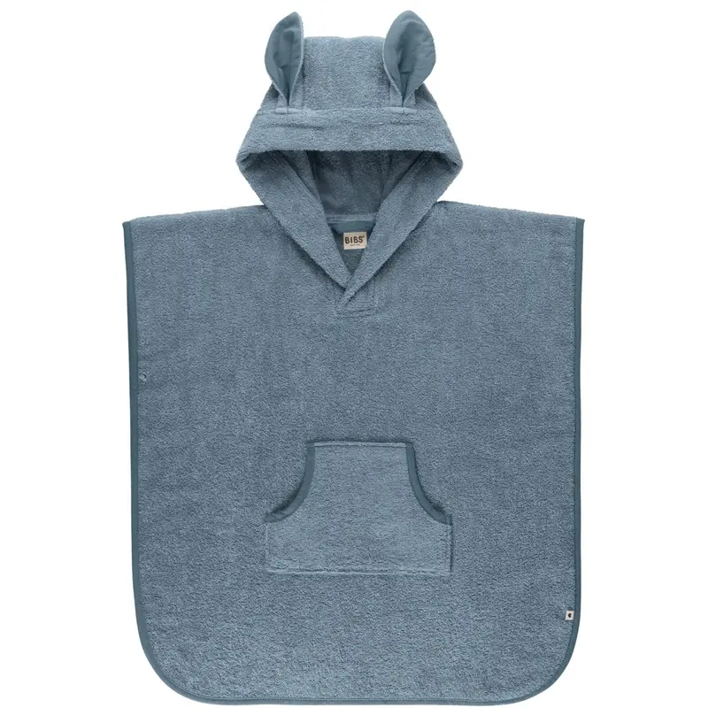 Bibs Petrol Kangaroo Poncho Toddler 1