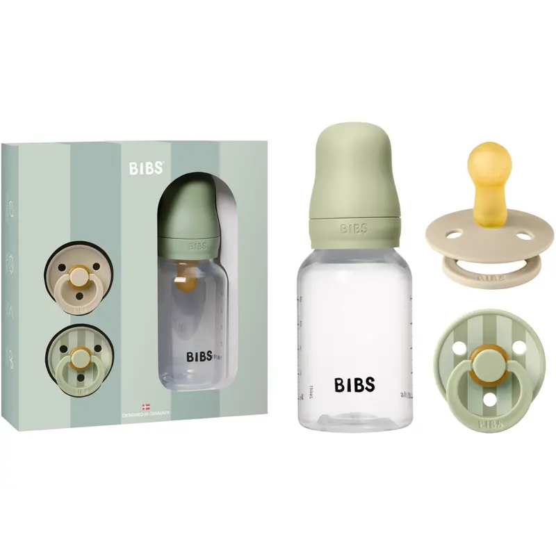 Bibs Sage Gift Set Baby Sprinkle 1