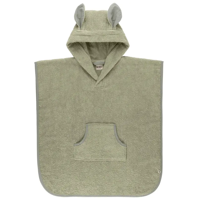 Bibs Sage Kangaroo Poncho Toddler 1