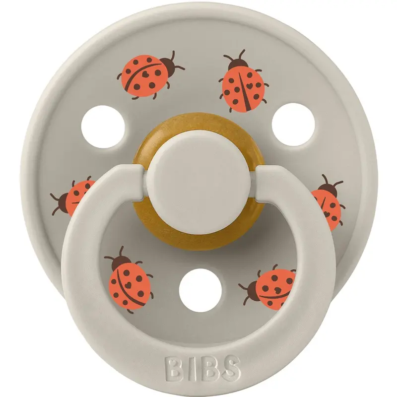 Bibs Sand Pacifier Studio Colour Ladybug Friends Latex 1