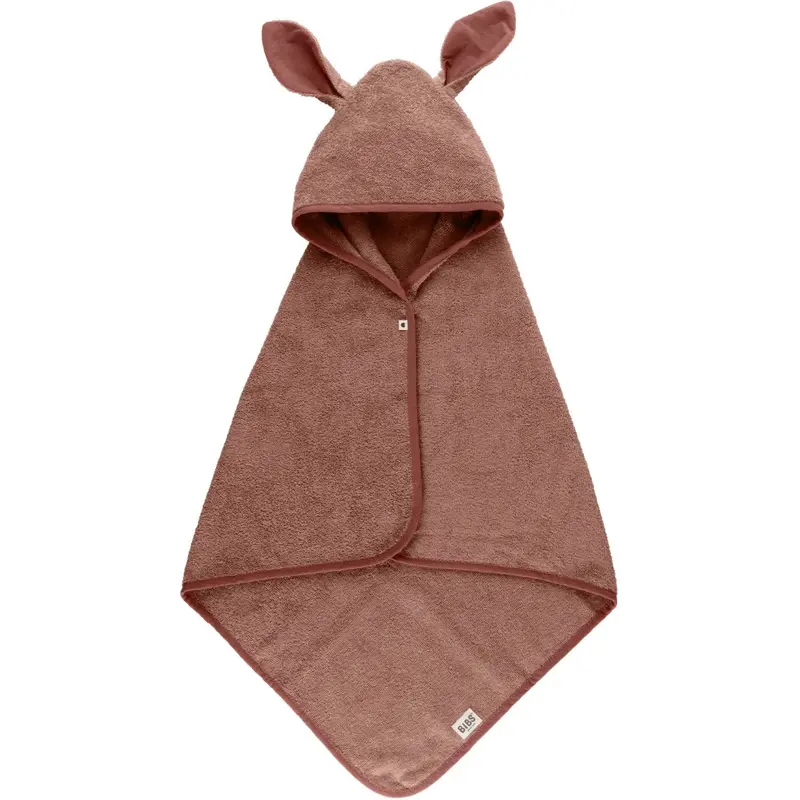 Bibs Woodchuck Kangaroo Hoodie Towel Baby 1