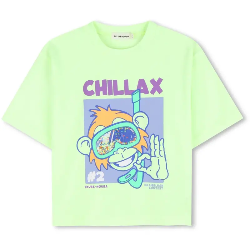 Billieblush Green Lemon T-Shirt 1