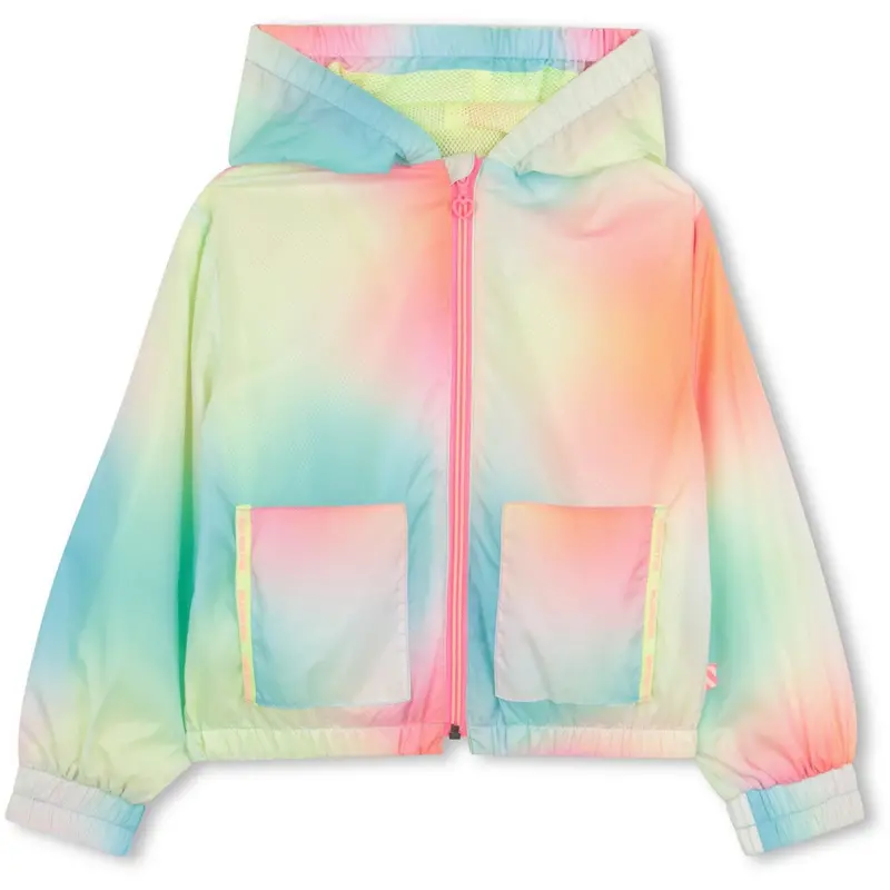 Billieblush Multicoloured Hooded Windbreaker 1