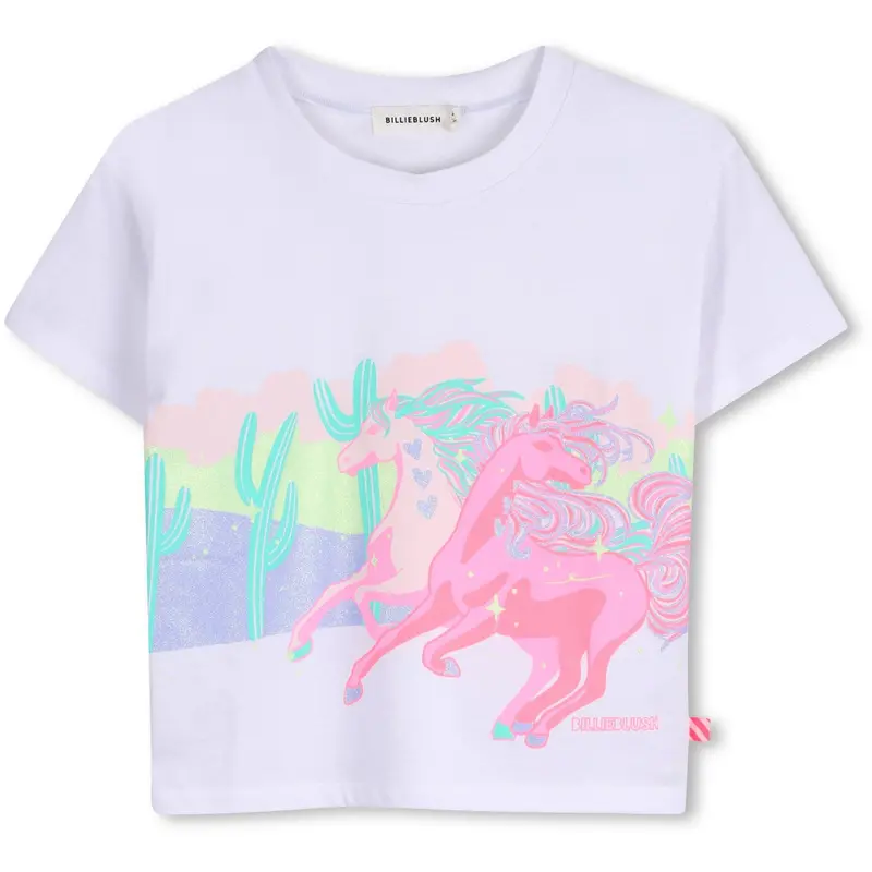 Billieblush White T-Shirt 1