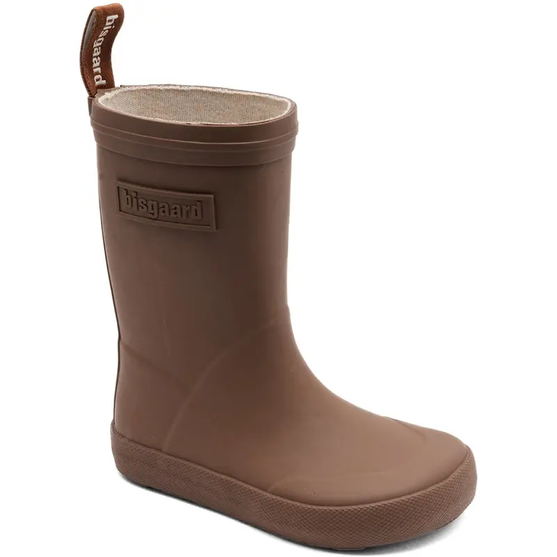 Bisgaard Chocolate Barefoot High Rubber Boot 1