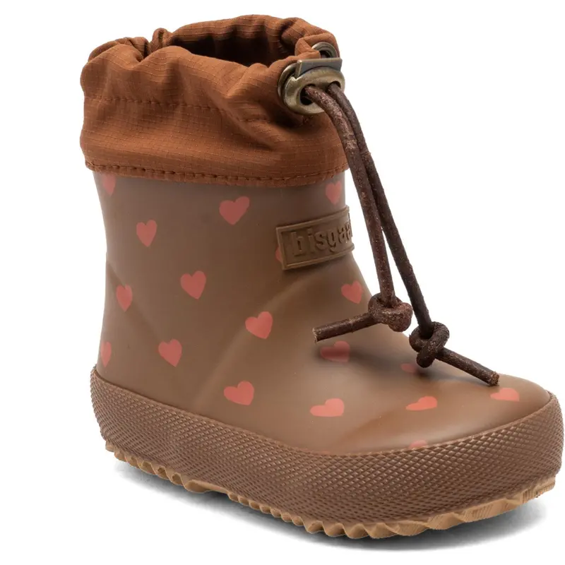 Bisgaard Chocolate Heartbeat Baby Thermo Rubber Rubber Boot 1