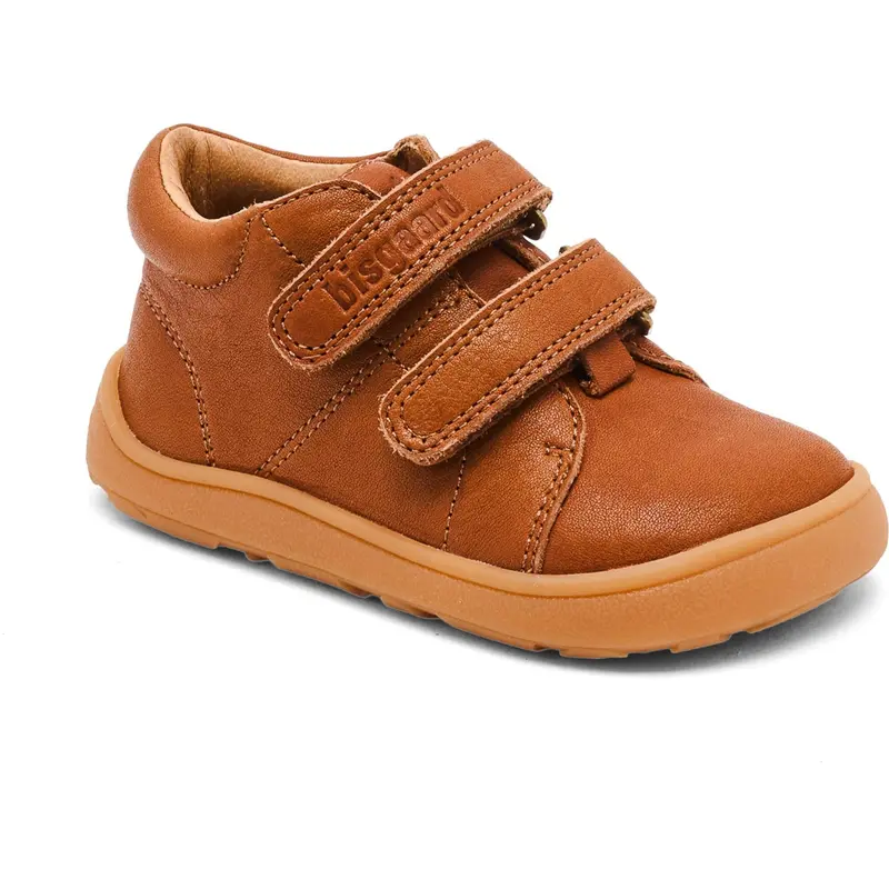 Bisgaard Cognac Barefoot Dex First Step Shoe 1