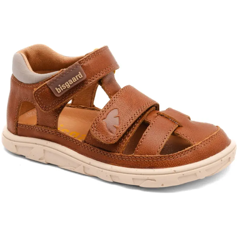 Bisgaard Cognac Barefoot Vic Sandal 1