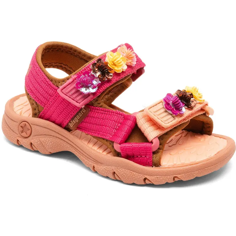 Bisgaard Confetti Flower Nico Sandal 1