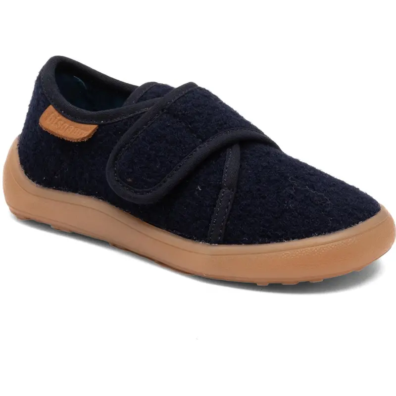 Bisgaard Dark Blue Pav Home Shoe 1