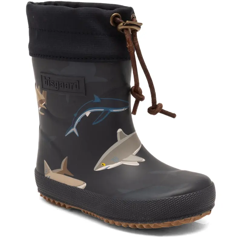 Bisgaard Deep Blue Shark Thermo Rubber Boot 1