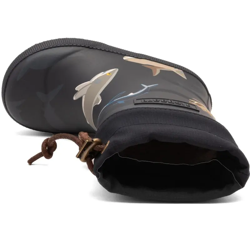 Bisgaard Deep Blue Shark Thermo Rubber Boot 2