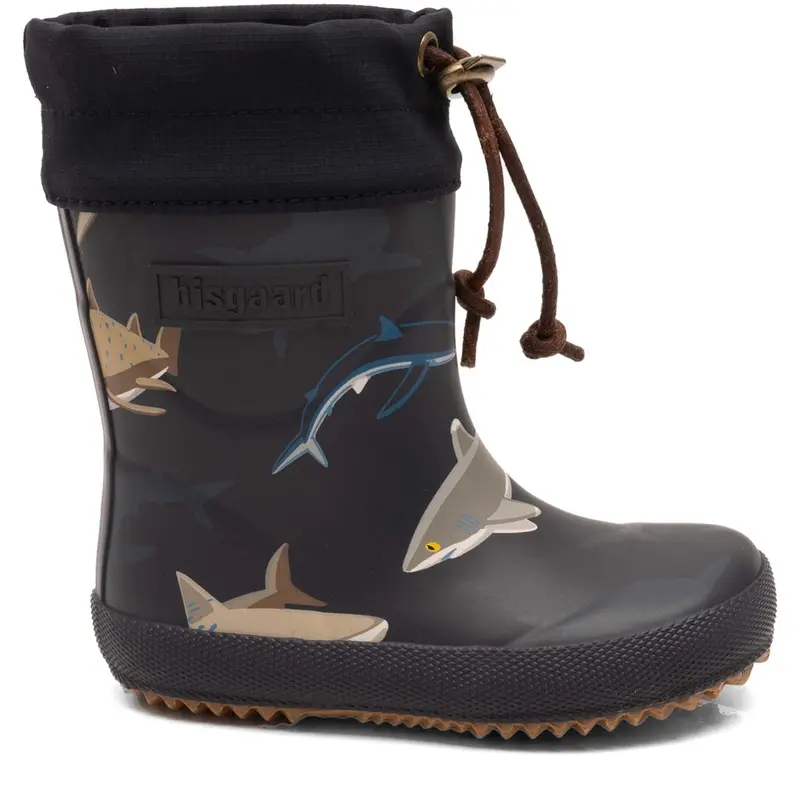 Bisgaard Deep Blue Shark Thermo Rubber Boot 4