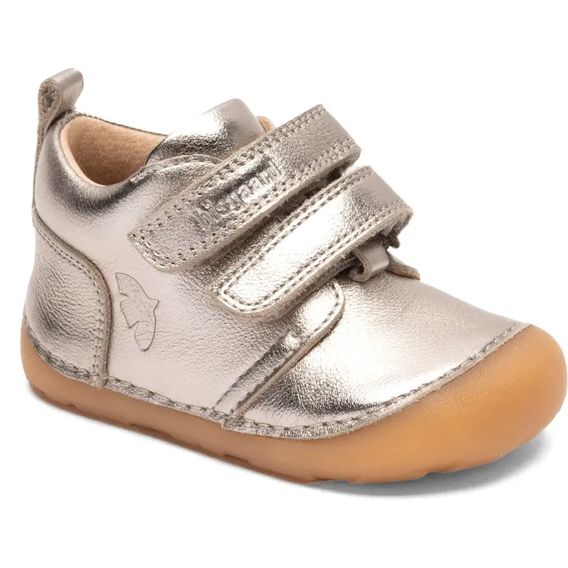 Bisgaard Gold Barefoot Carter First Shoe 1