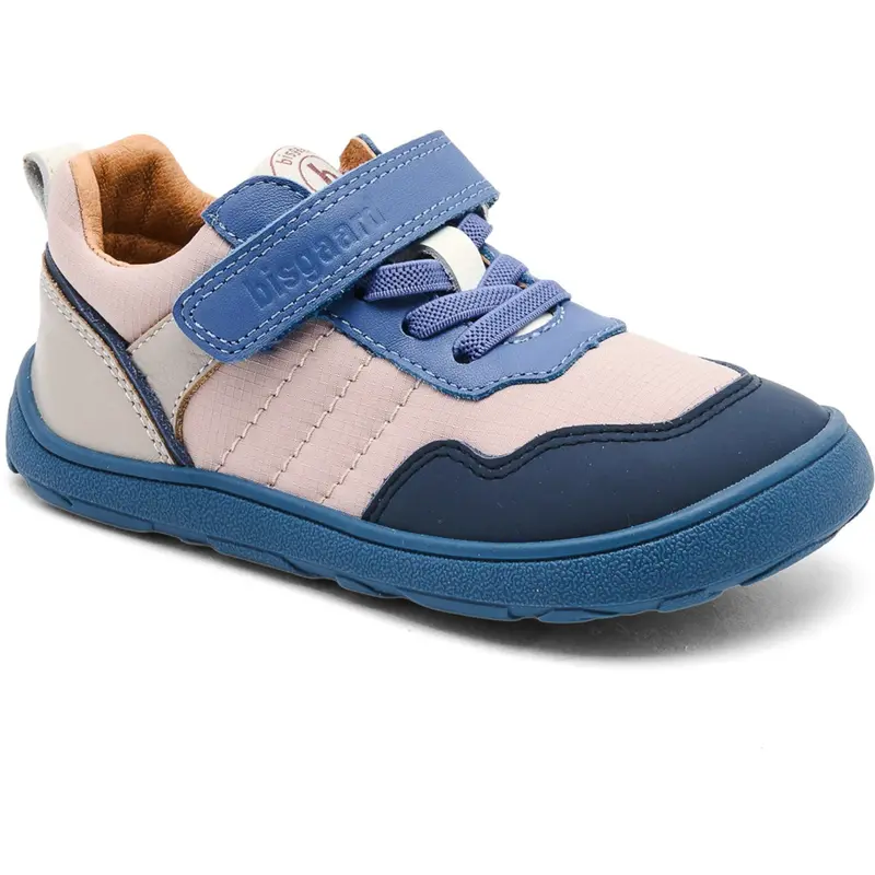 Bisgaard Navy Barefoot Baloo Velcro Shoe 1