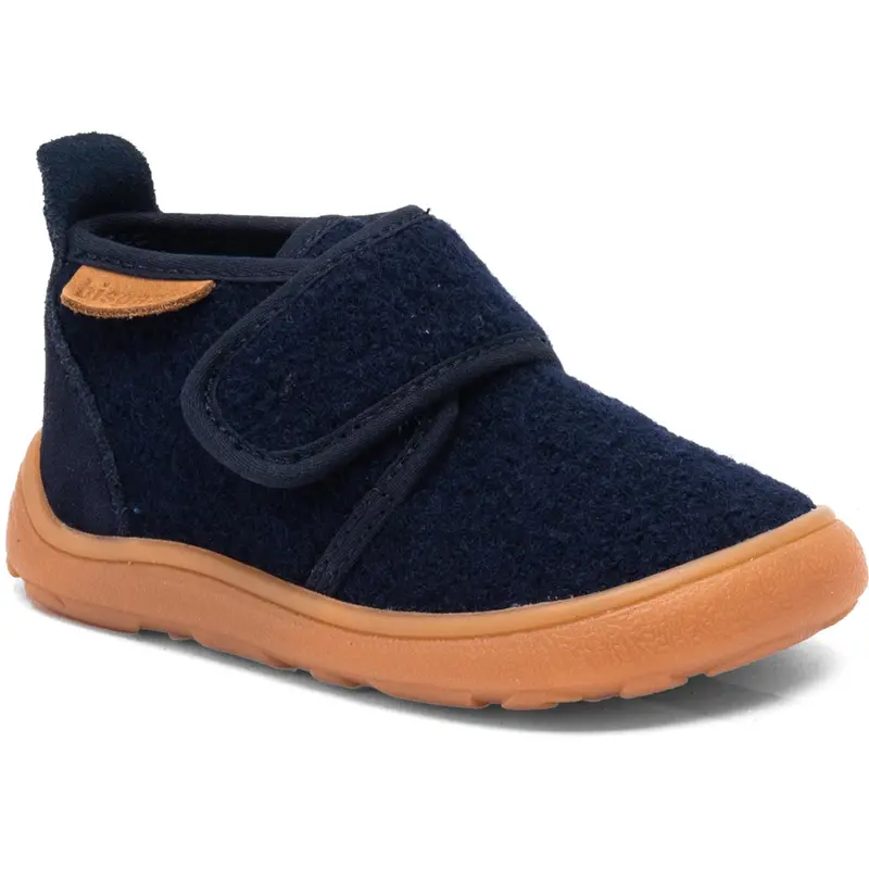 Bisgaard Navy Barefoot Basic Home Shoe 1