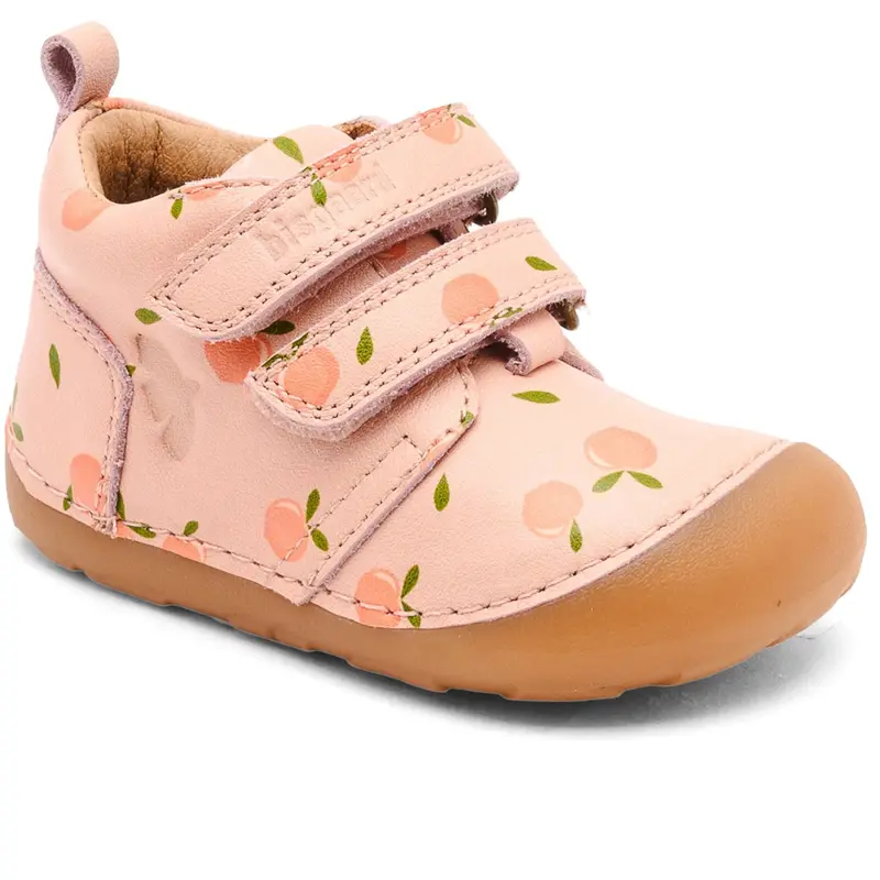 Bisgaard Peach Barefoot Carter First Step Shoe 1