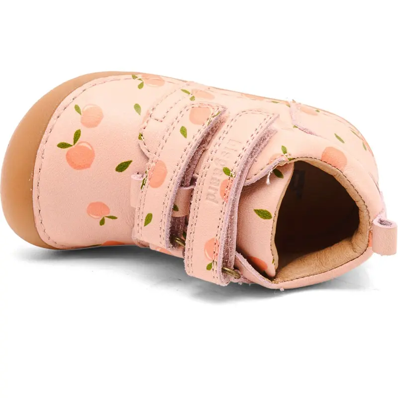 Bisgaard Peach Barefoot Carter First Step Shoe 3