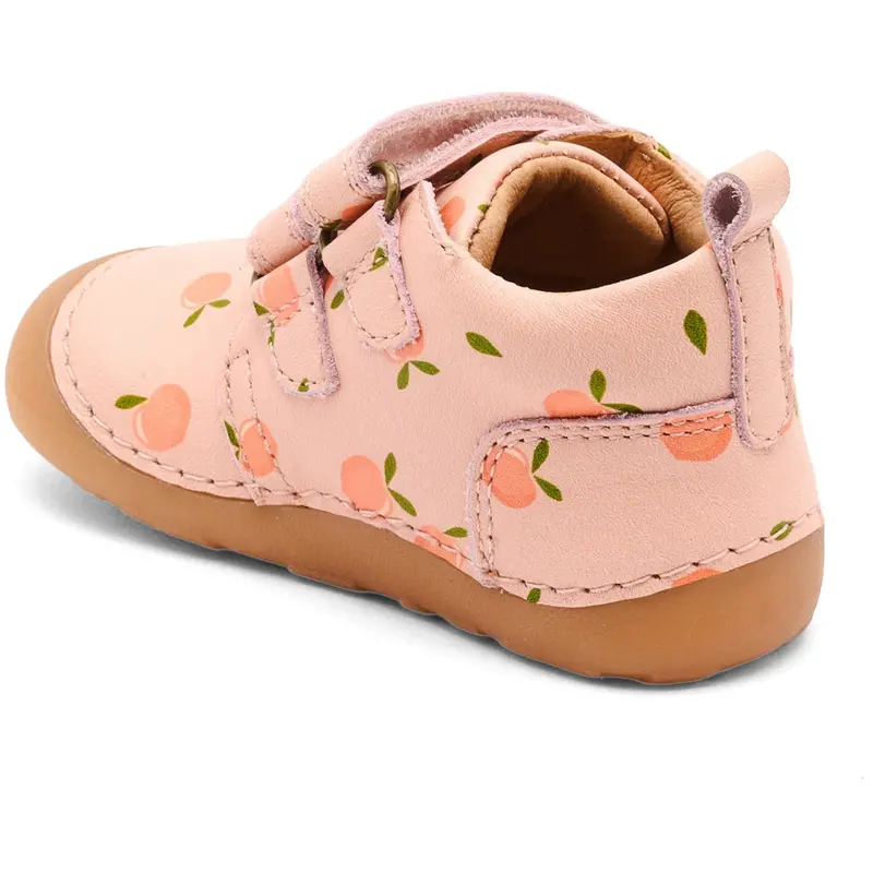 Bisgaard Peach Barefoot Carter First Step Shoe 4