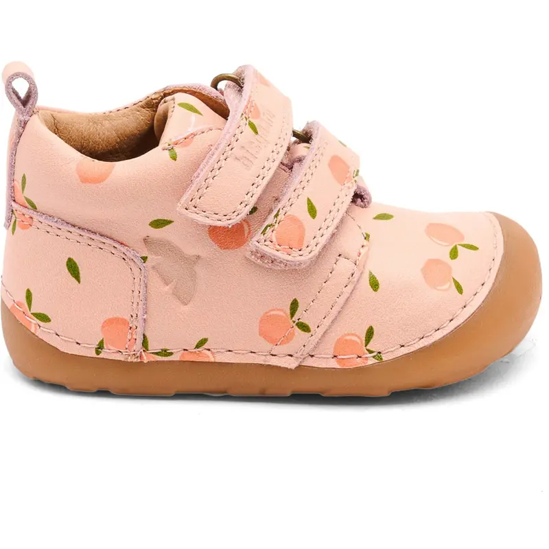 Bisgaard Peach Barefoot Carter First Step Shoe 5