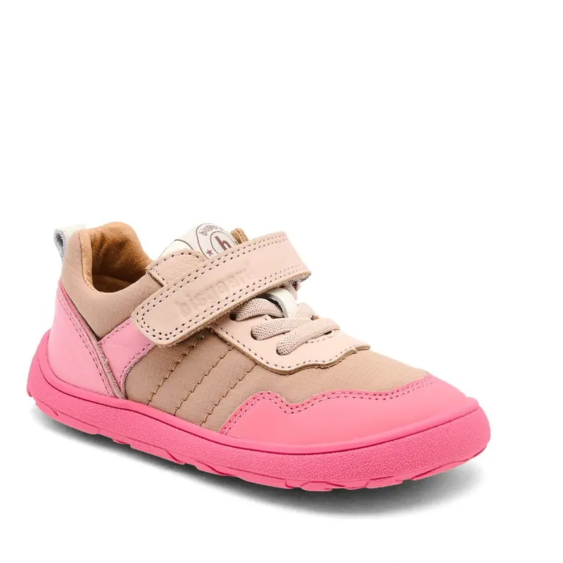 Bisgaard Pink Barefoot Baloo Velcro Shoe 1
