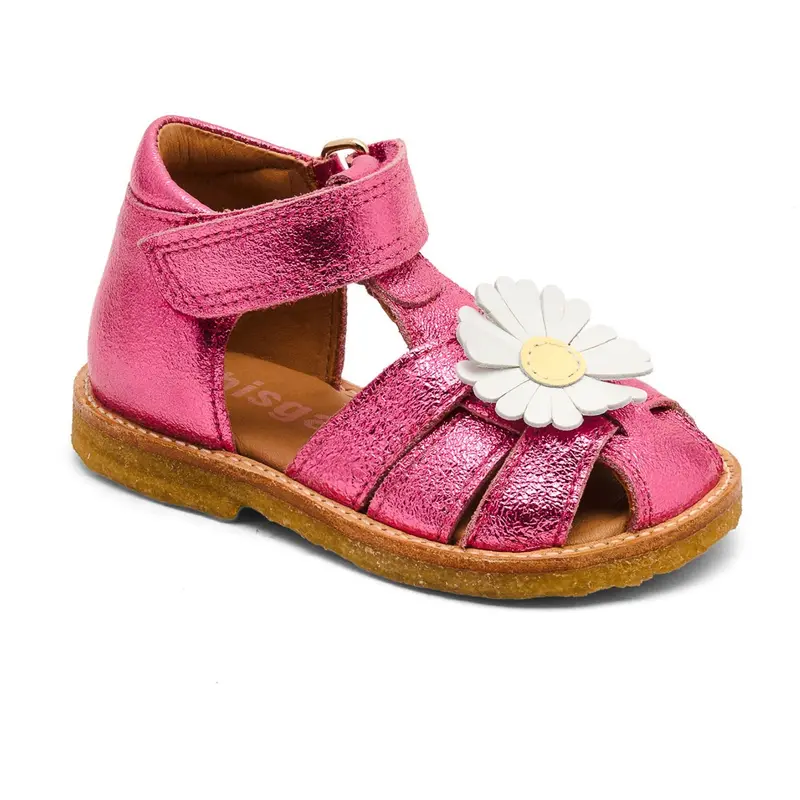 Bisgaard Pink Metallic Kaia Sandal 1