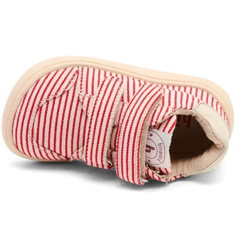 Bisgaard Red Barefoot Skipper First Step Shoe 1