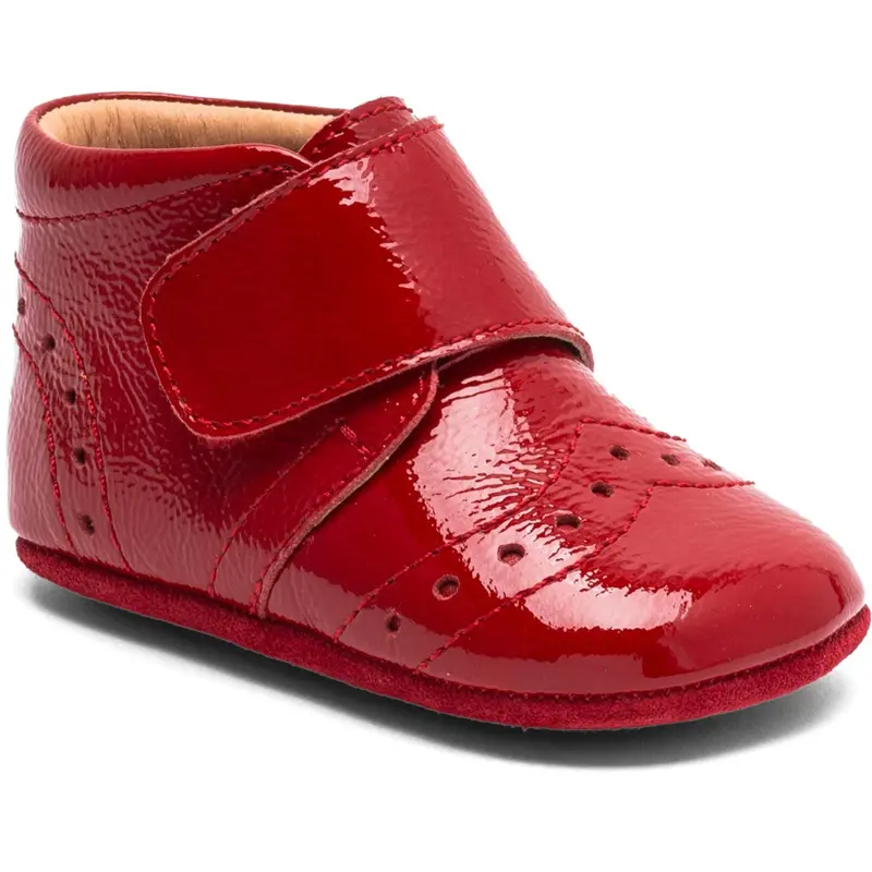 Bisgaard Red Patent Petit Home Shoe 1