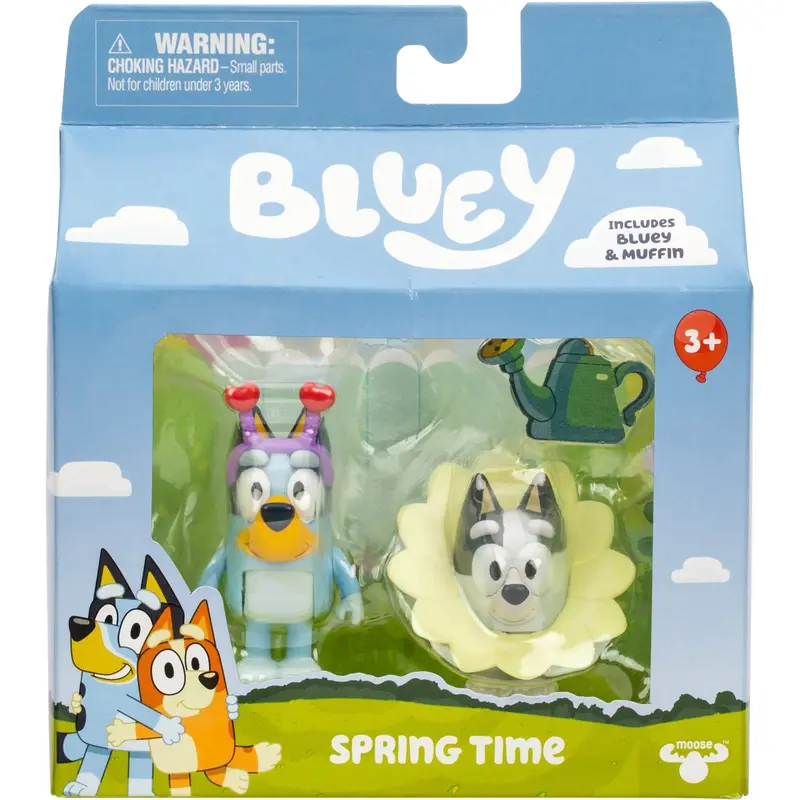 Bluey 2-Pak Chef & Muffin Spring Time 1