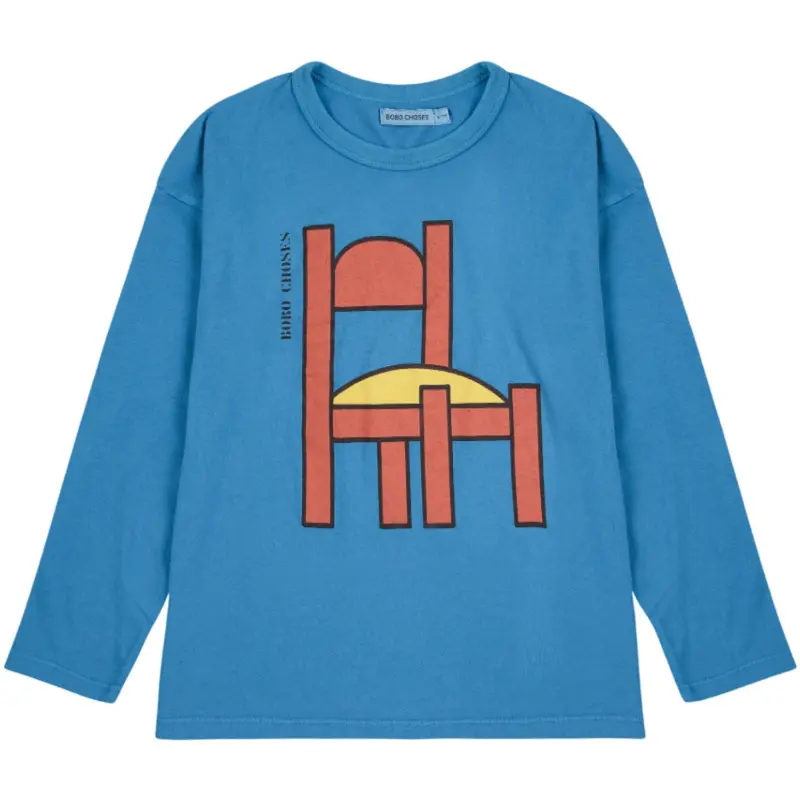 Bobo Choses Blue Chair T-Shirt 1