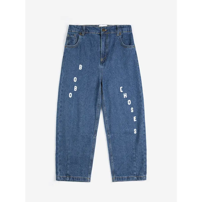 Bobo Choses Blue Denim Pants 1