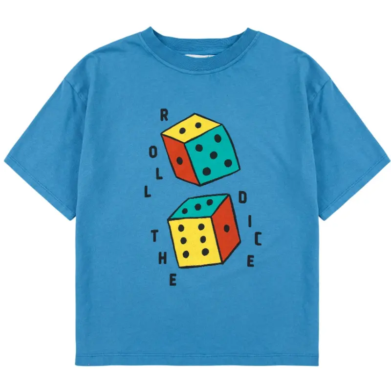 Bobo Choses Blue Roll The Dice T-Shirt 1