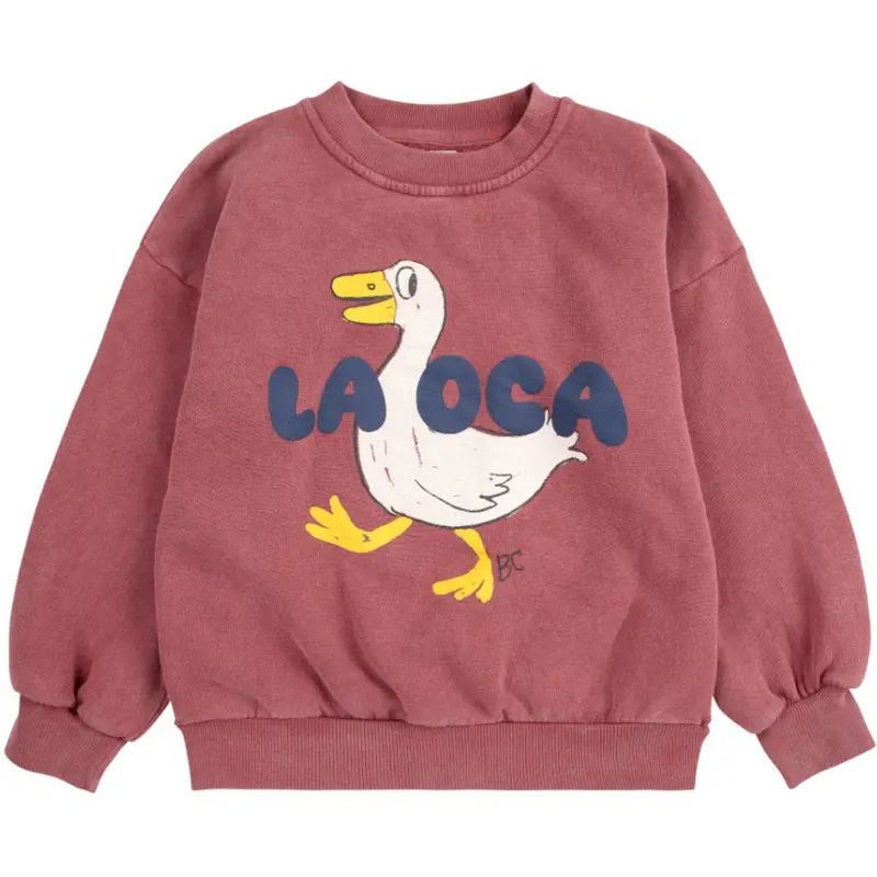 Bobo Choses Brown La Oca Sweatshirt 1