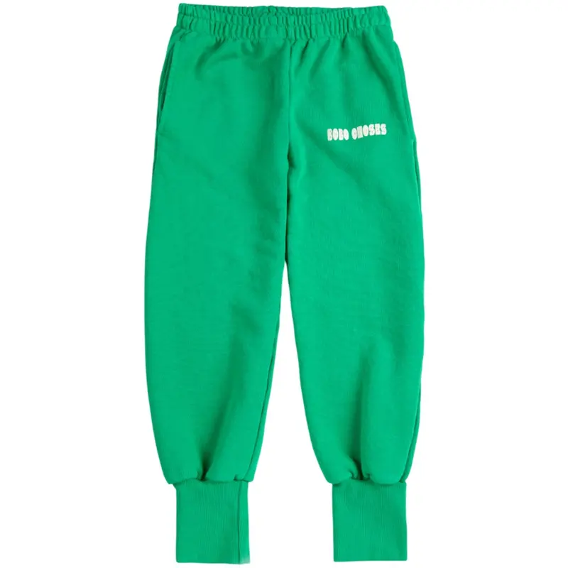 Bobo Choses Green Bobo Choses Modern Jogging Pants 1