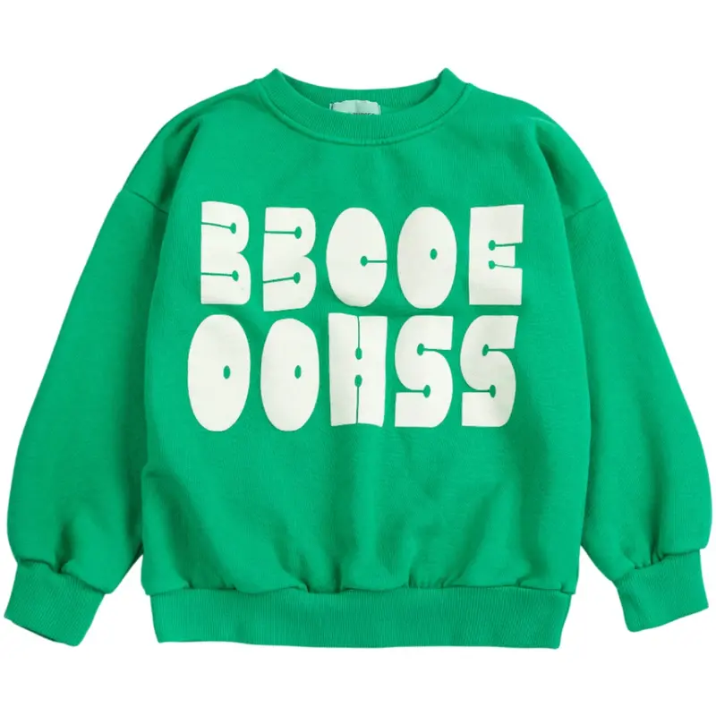 Bobo Choses Green Bobo Choses Modern Sweatshirt 1