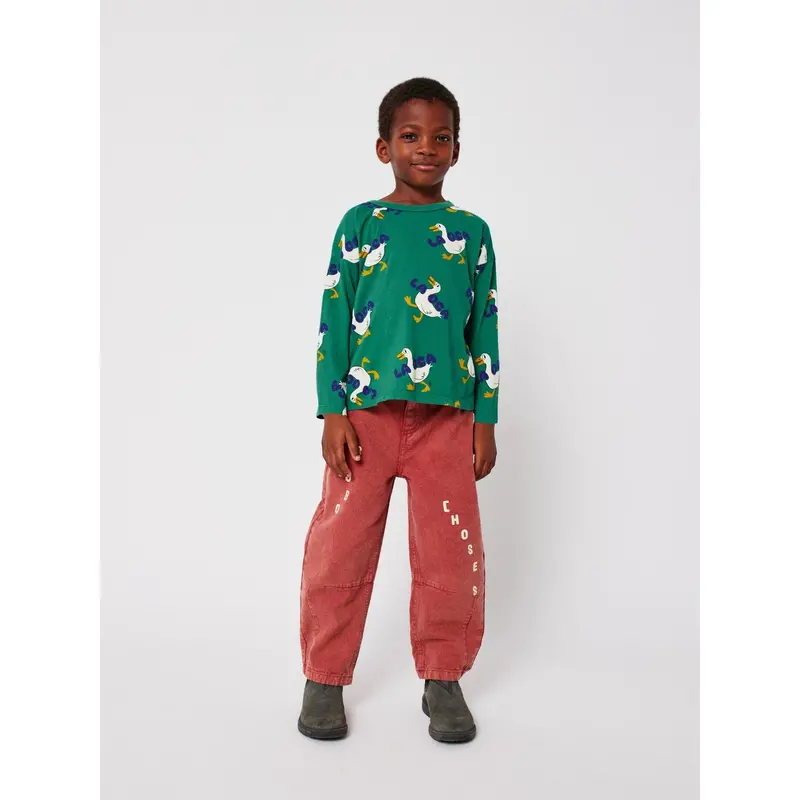 Bobo Choses Green La Oca All Over T-Shirt 3