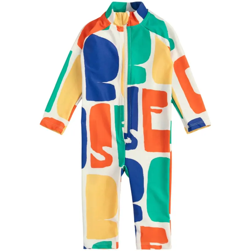 Bobo Choses Multicolor Bobo Choses Color All Over Swim Overall 1