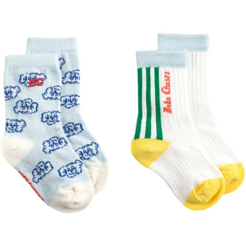 Bobo Choses Multicolor Bobo Choses Short Socks Pack X 2 1