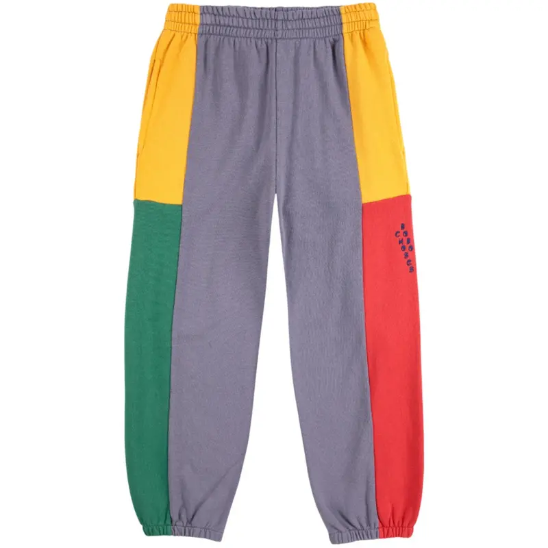Bobo Choses Multicolor Color Block Jogging Pants 1