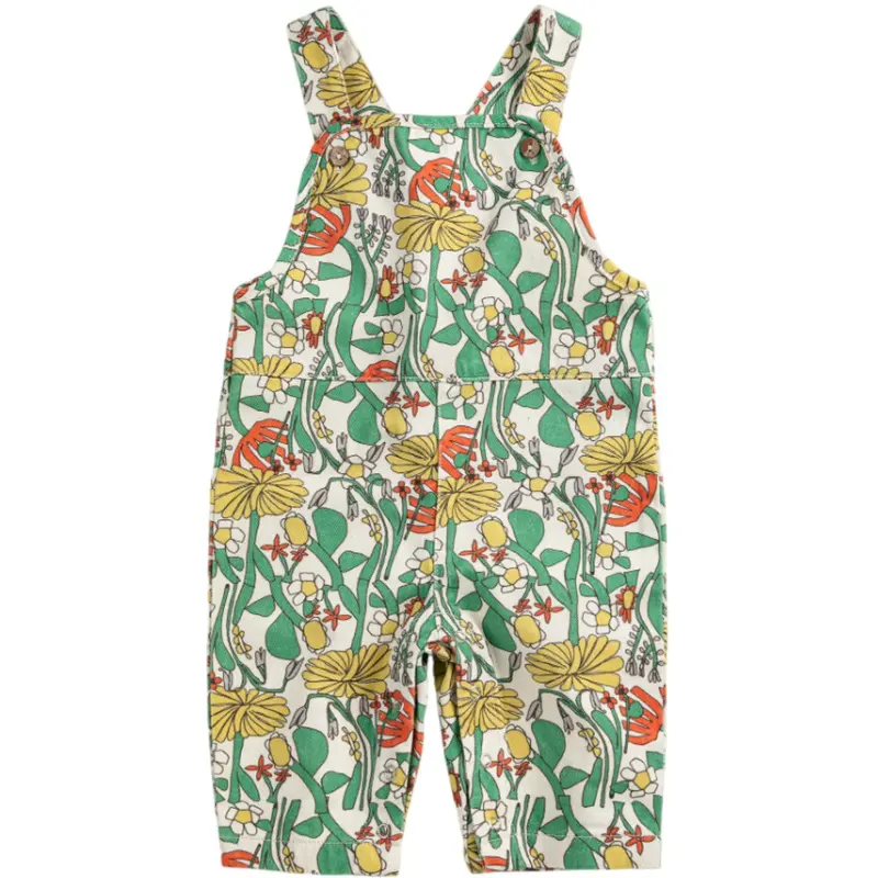 Bobo Choses Multicolor Color Herbalist All Over Dungaree 1