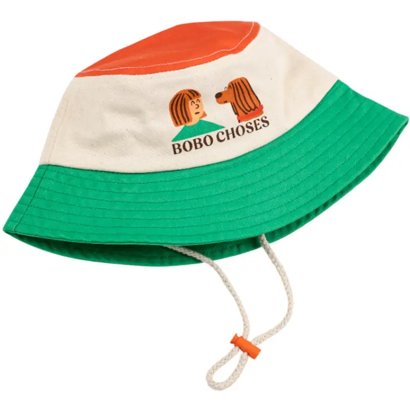 Bobo Choses Multicolor Friends In A Pickle Bucket Hat 1