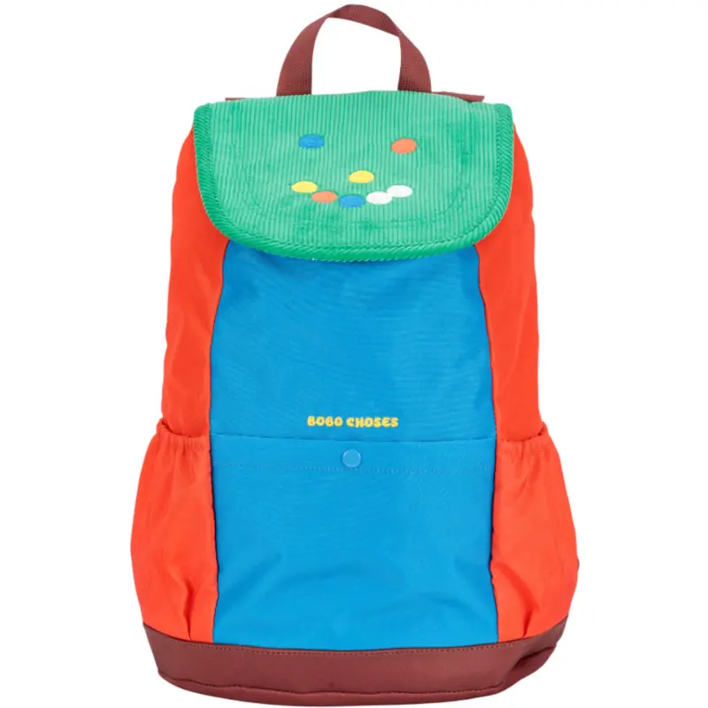 Bobo Choses Multicolor Fun Face Backpack 1
